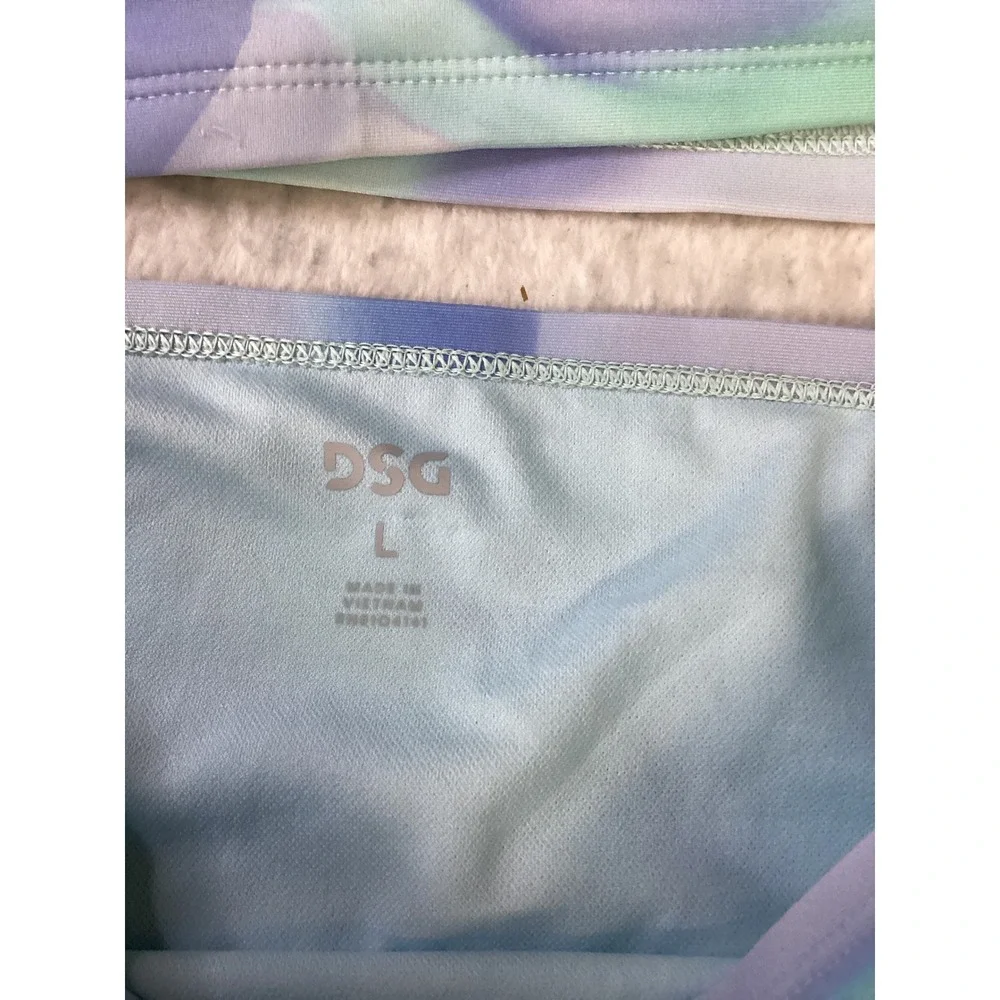 DSG‎ Girls L Deep Sea Daydream Strappy Halter High Waisted Bikini Swimsuit Set